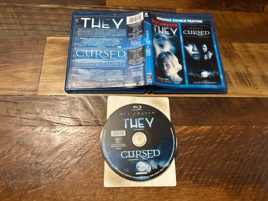 They & Cursed Blu ray-Miramax Double Feature-2000 Classic Horror