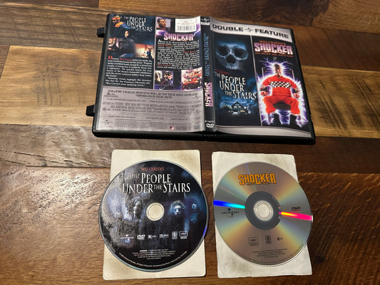 The People Under The Stairs & Shocker (DVD, Wes Craven Horror, Double Feature)
