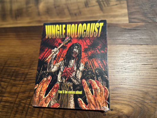 Jungle Holocaust Blu ray-Code Red-Slipcover-Horror Classic-NEW