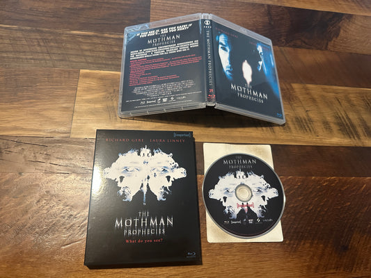 The Mothman Prophecies Blu ray-Imprint-Slipcase-Richard Gere 2002 Classic-