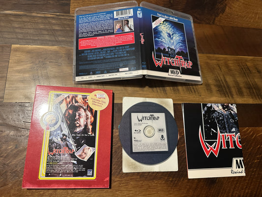 Witchtrap (Blu ray, MVD Rewind, 80’s Horror, Slipcover, Poster)