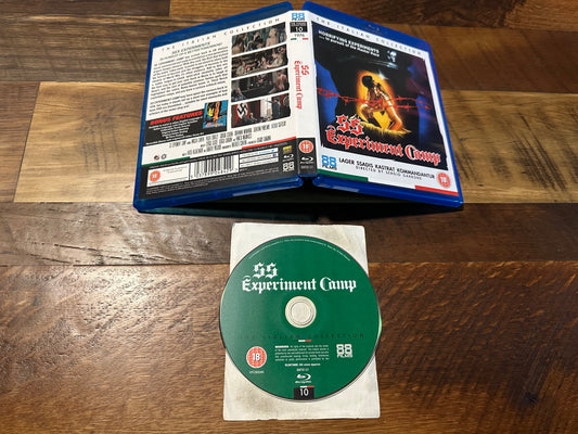SS Experiment Camp Blu ray-88 Films-Video Nasty-Region B-Disturbing-OOP