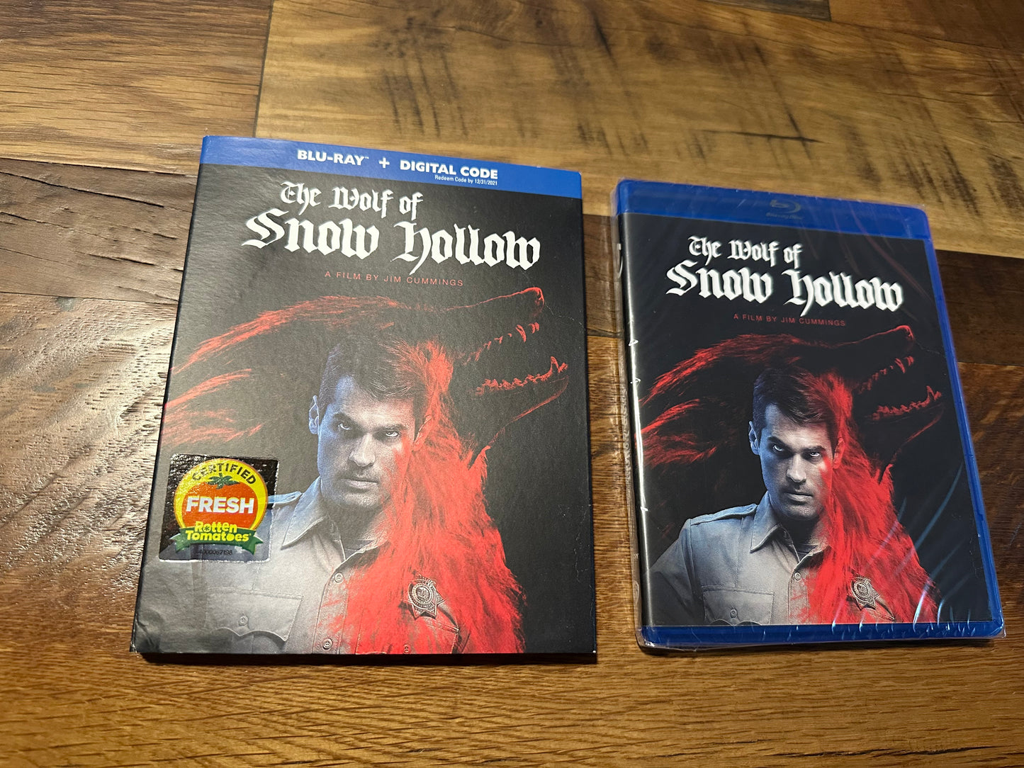 The Wolf Of Snow Hollow Blu ray-Warner Bros-Slipcover-NEW\ Sealed