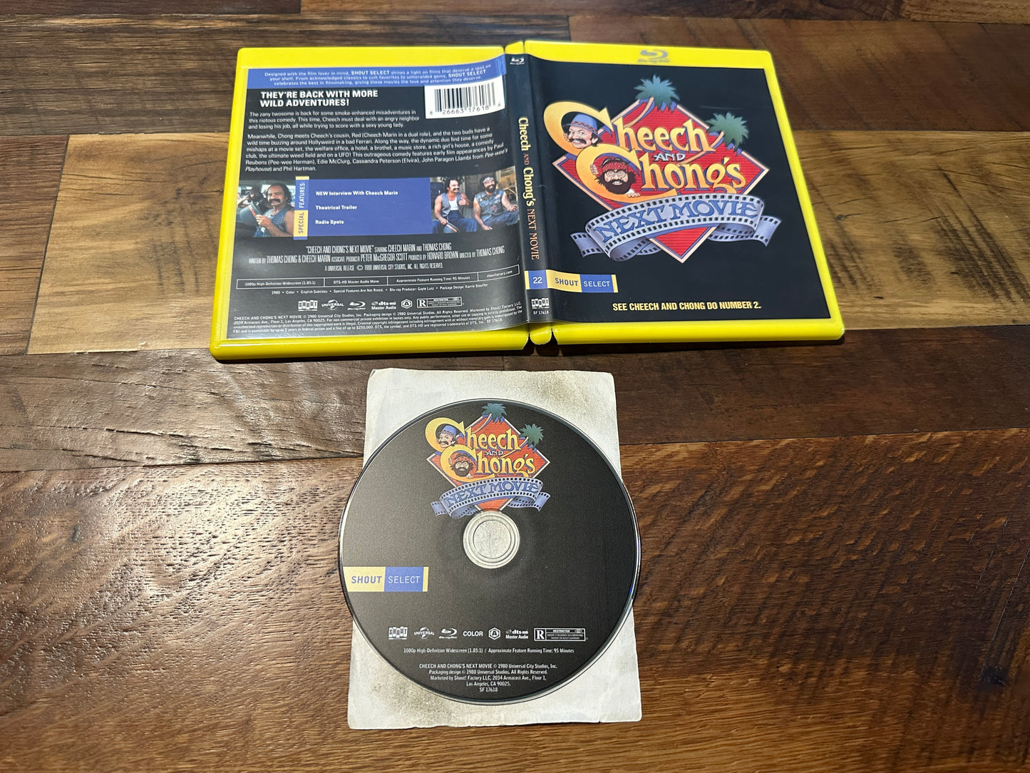 Cheech And Chong’s Next Movie Blu ray-Shout Select-80’s Classic-