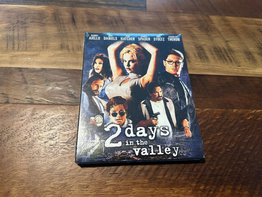 2 Days in the Valley (Blu ray,Kino Lorber, Rare Slipcover, 90’s Classic, NEW)