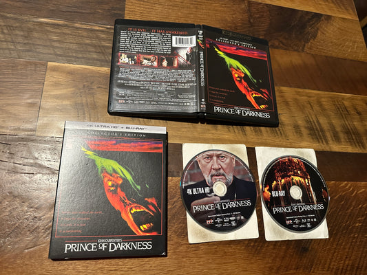 Prince of Darkness (4K Ultra HD/ Blu ray, Scream Factory, Slipcover)