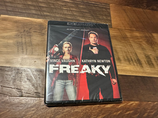 Freaky (4K Ultra HD/Blu ray, Scream Factory, Vince Vaughn, NEW)