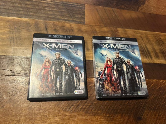 X-Men 3 Film Collection (4K Ultra HD/Blu ray, Slipcase, No Digital)