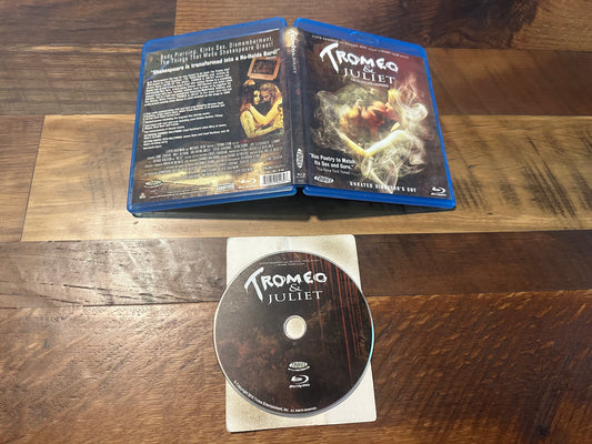 Tromeo & Juliet Blu ray-Troma Ent-90’s Classic-Widescreen