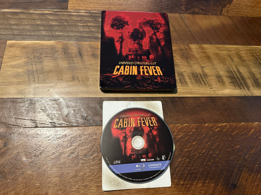 Cabin Fever (Blu ray, Steelbook, Lionsgate, Signed, Director’s Cut)