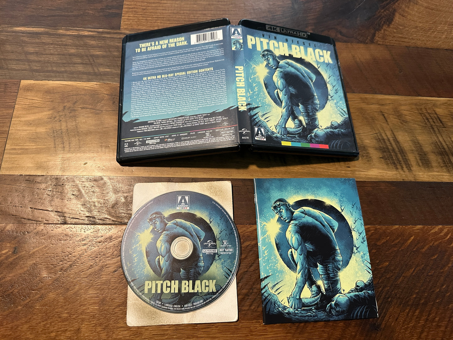 Pitch Black (4K Ultra HD, Arrow Video, Vin Diesel Classic, Booklet)