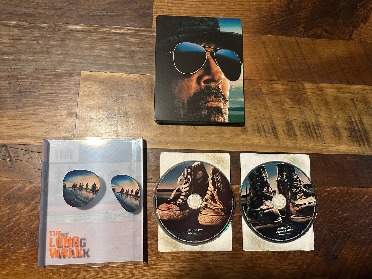 The Long Walk (4K Ultra HD/Blu ray, Steelbook, Slipcover, No Digital)