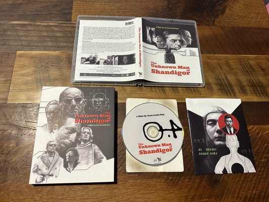 The Unknown Man of Shandigor (Blu ray, Vinegar Syndrome, Slipcover)