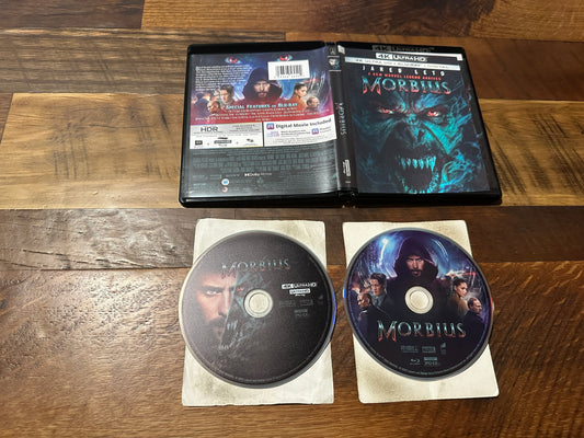 Morbius (4K Ultra HD/Blu ray, Sony Pictures, Lenticular Face Plate, No Digital)