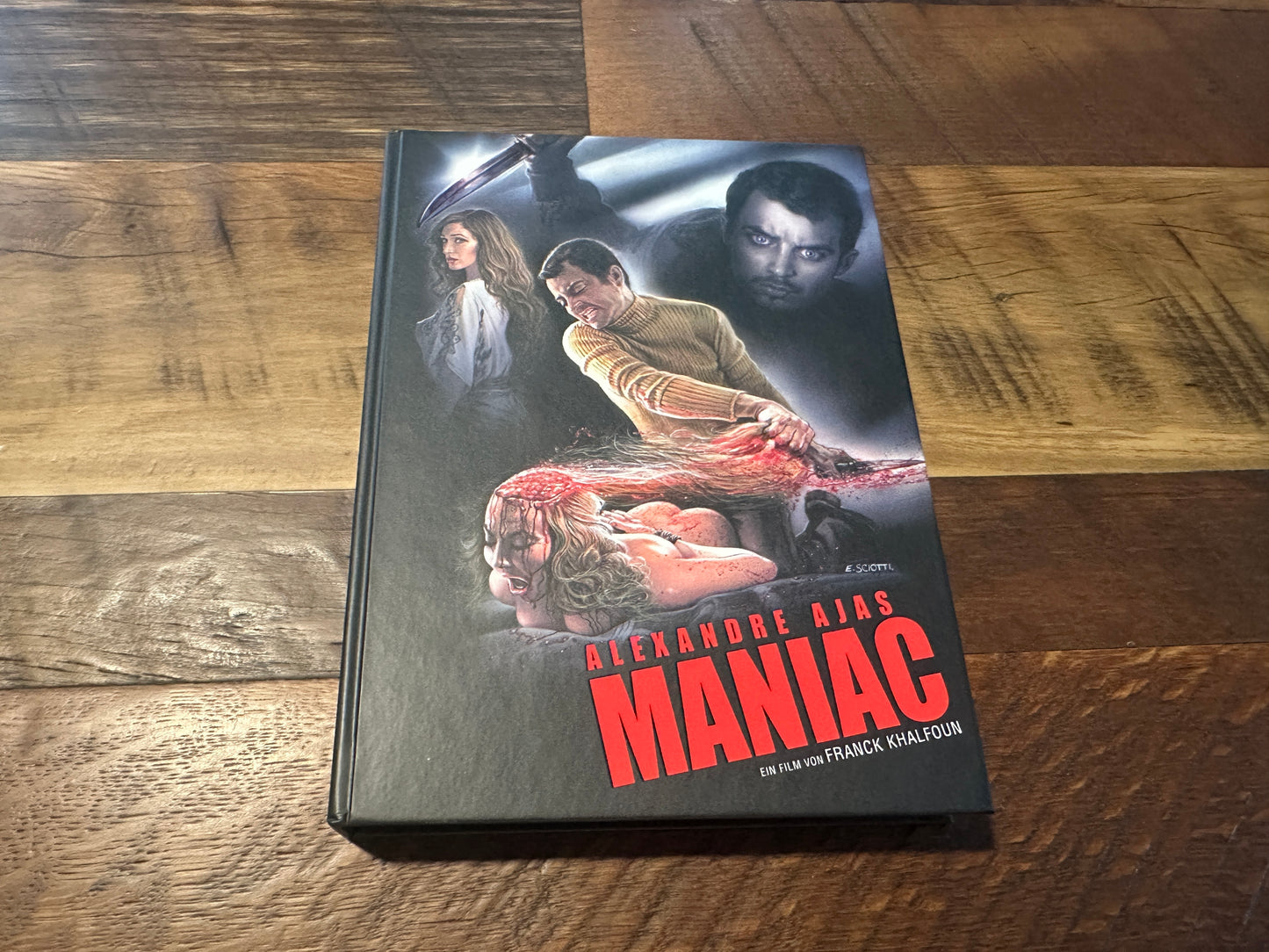 Maniac (Alexandre Ajas) Blu ray/DVD-Mediabook-Reg B-Nameless-666 Made-6 Disc-OOP