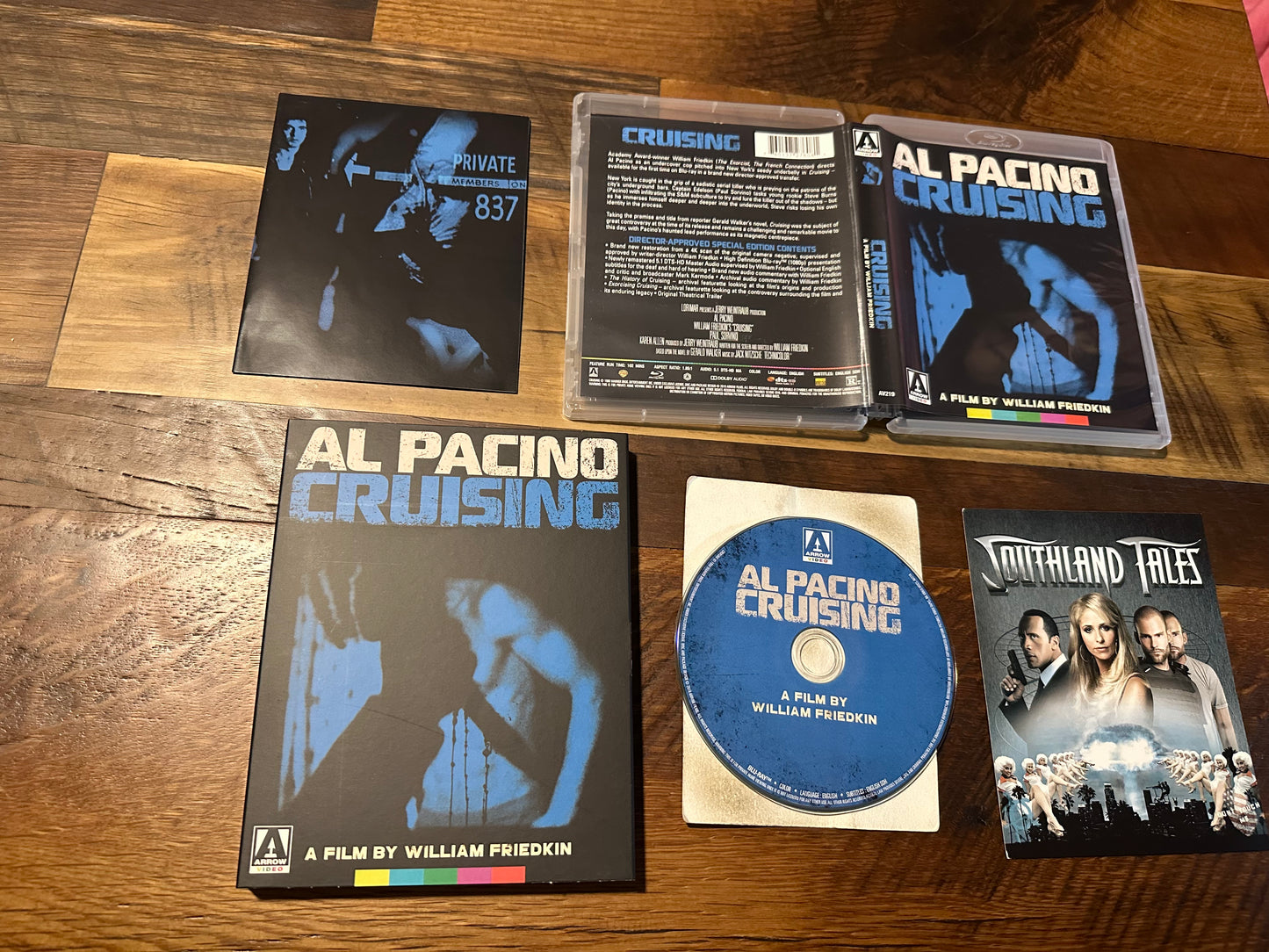 Cruising Blu ray*Arrow Video*US Release*Special Ed*80's Al Pacino*Slipcover