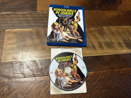 Schoolgirls In Chains (Blu ray, Code Red, 80’s Horror Classic, Widescreen)