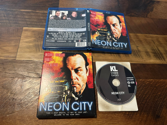 Neon City (Blu ray, Kino Lorber, Slipcover, 90’s Classic, Widescreen)