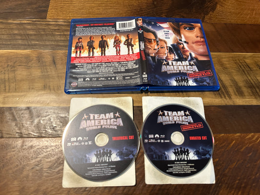 Team America World Police (Blu ray, Shout Factory, 2004 Classic)
