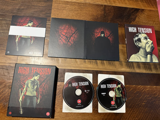 High Tension (4K Ultra HD/Blu Ray, Second Sight Films, Limited Ed, OOP)