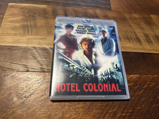 Hotel Colonial Blu ray-Scorpion Releasing-John Savage 80’s Classic-NEW