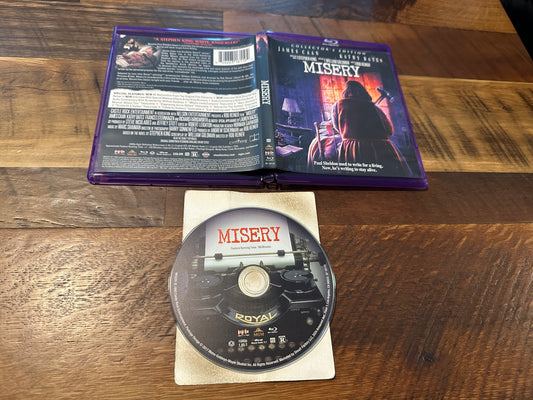 Misery (Blu ray, Scream Factory, Collector’s Edition, Kathy Bates Classic)