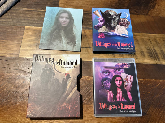 Villages Of The Damned Three Horrors From Spain Blu ray-Vinegar Syndrome-NEW