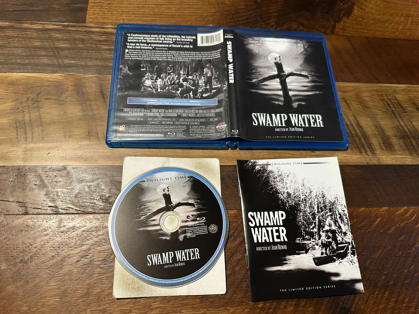 Swamp Water Blu ray-Twilight Time-Limited Edition-3000 Made-OOP