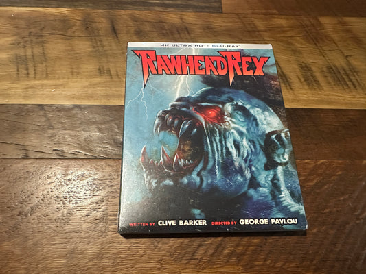 Rawhead Rex (4K Ultra HD, Kino Lorber, 80's Horror Classic, Slipcover, NEW)