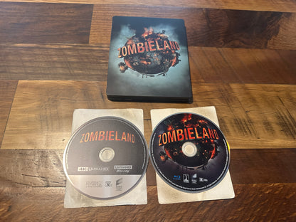 Zombieland 4K Ultra HD, Steelbook, Sony, Woody Harrelson, No Dig)