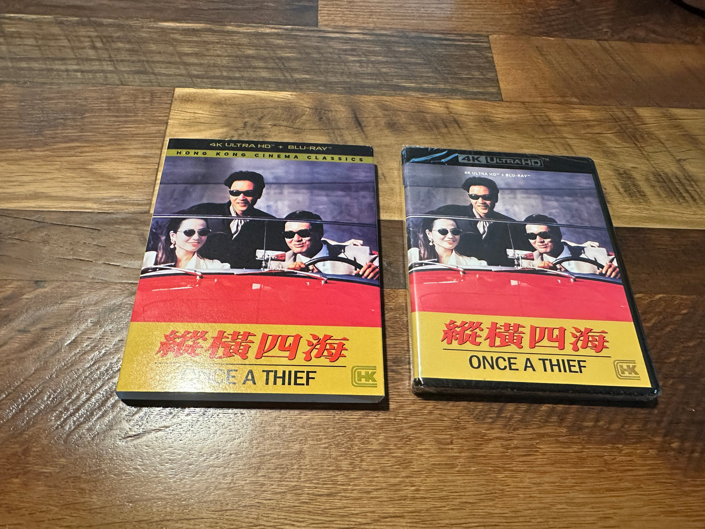 Once A Thief (4K Ultra HD, Shout Studios, Slipcover, 90’s Classic, NEW)