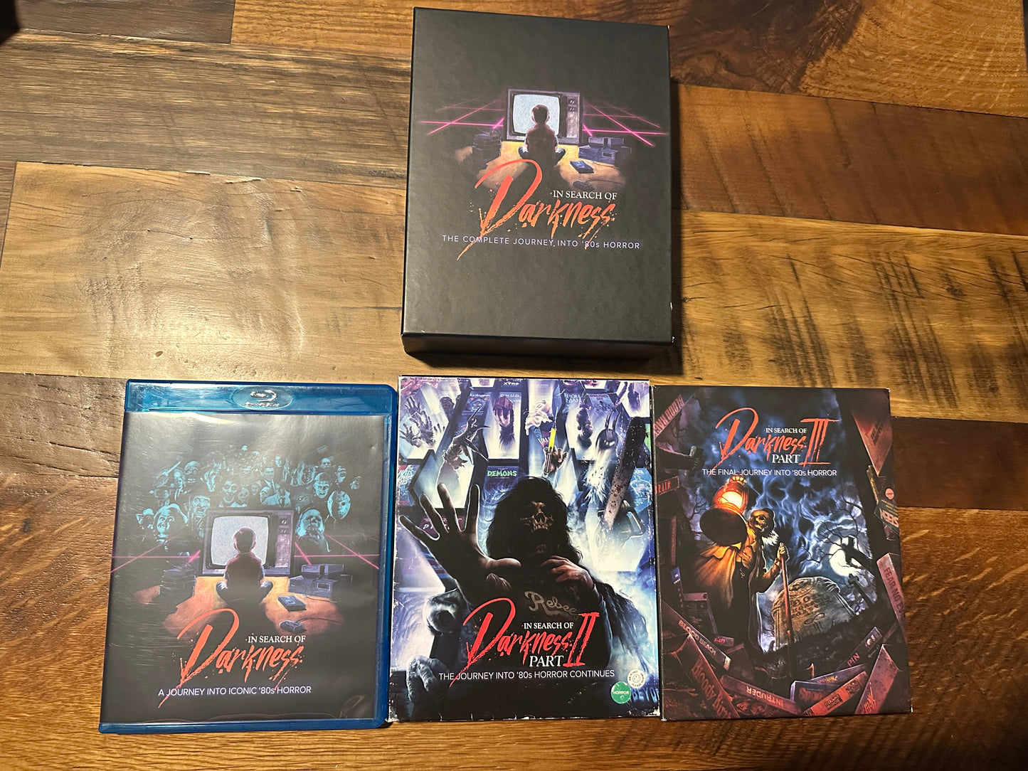 In Search Of Darkness Trilogy, (Blu ray, Boxset, Part 1-3, Obscure)