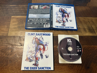 The Eiger Sanction (Blu ray, Kino Lorber, Clint Eastwood Classic, Slipcover)