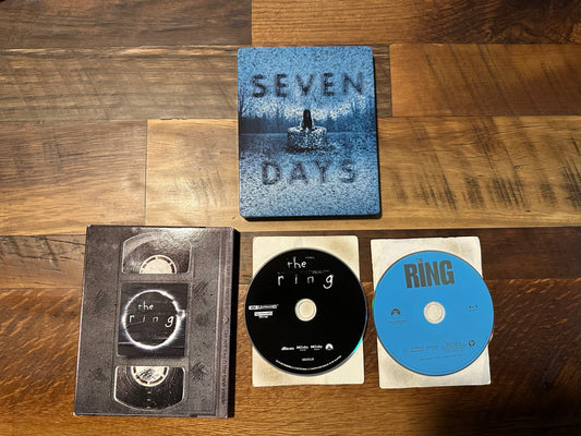 The Ring 4K Ultra HD/ Blu ray-Steelbook-Slipcover-2 Disc-Paramount