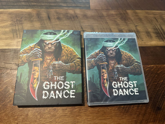 The Ghost Dance Blu ray-Vinegar Syndrome-Slipcover-80’s Horror Classic-NEW