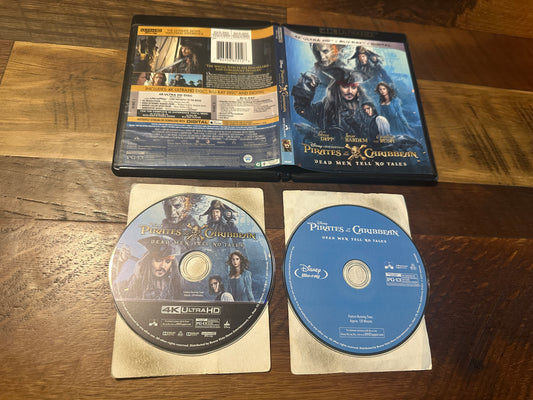 Pirates of the Caribbean Dead Men Tell No Tales (4K Ultra HD/Blu ray, No Digital)