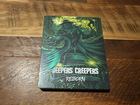 Jeepers Creepers Reborn (Blu ray, Steelbook, Classic Horror Series, NEW)