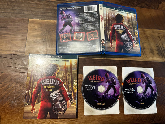 Weird the Al Yankovic Story Blu ray/DVD-Shout Studios-Slipcover-