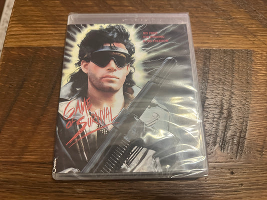 Game Of Survival (Blu ray, Culture Shock, 80's Classic, NEW/Sealed)