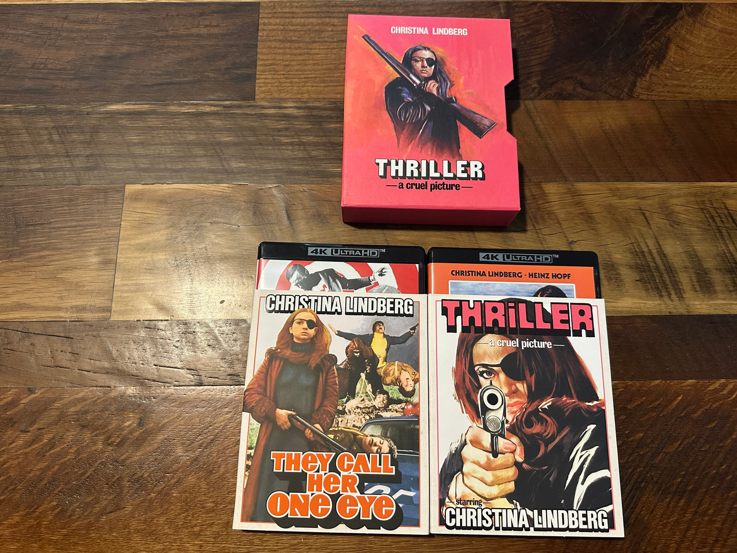 Thriller A Cruel Picture (4K Ultra HD, Vinegar Syndrome, Limited Ed, Boxset)