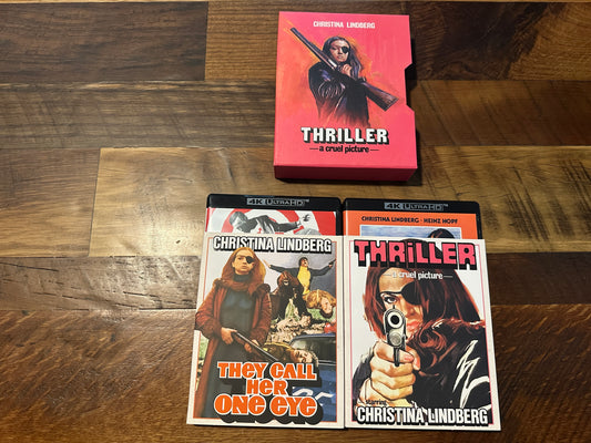 Thriller A Cruel Picture (4K Ultra HD, Vinegar Syndrome, Limited Ed, Boxset)