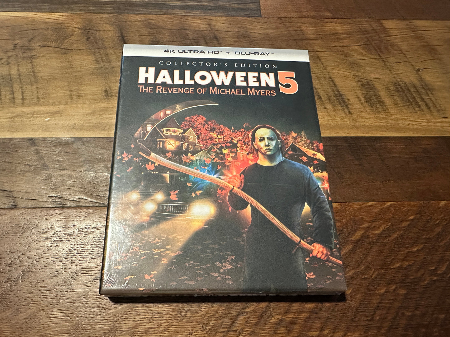 Halloween 5 (4K Ultra HD/Blu ray, Scream Factory, OOP Hard Slipcover, NEW)