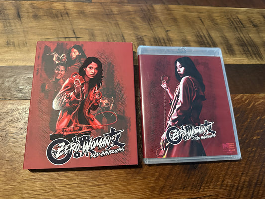 Zero Woman: Red Hancuffs (Blu ray, Neon Eagle Video, Slipcover, NEW)