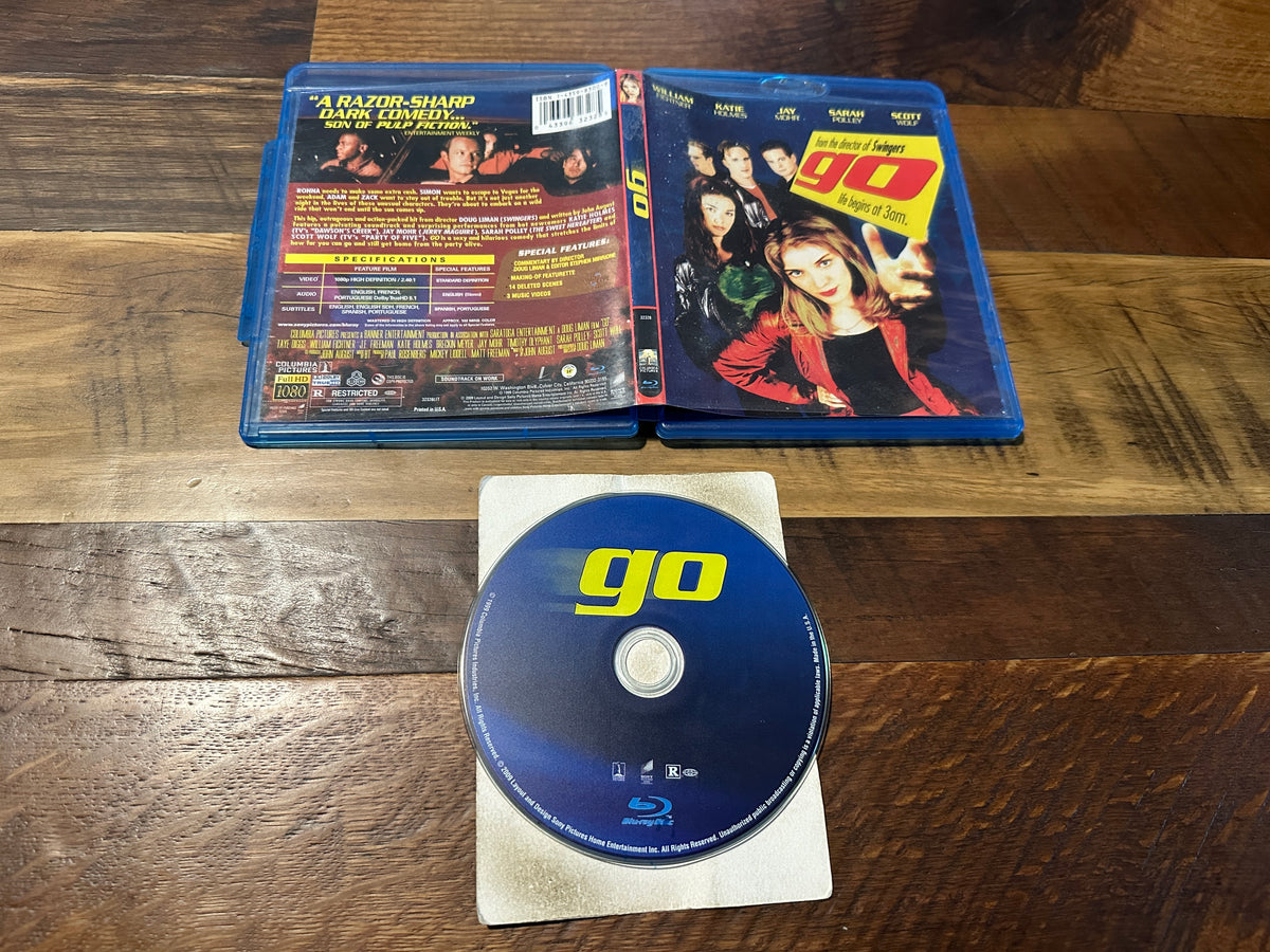 Go (Blu ray, Sony Pictures, 2009 Classic, Widescreen, Katie Holmes)