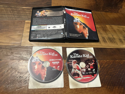 The Karate Kid Part III 4K Ultra HD/Blu ray-Sony Pictures-2 Disc-80’s Classic