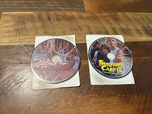 Sleepaway Camp 2 & 3 (4K Ultra HD, Disc ONLY, Scream Factory)