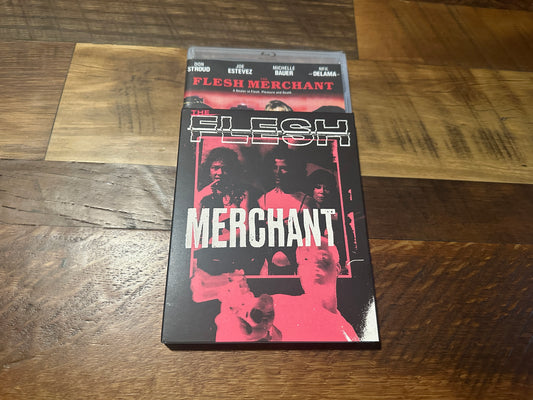 The Flesh Merchant (Blu ray, Vinegar Syndrome Partner Label-Slipcover, NEW)