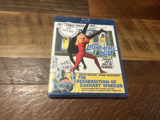 Lighting Bolt & The Resurrection Of Zachary Wheeler Blu ray-Code Red-NEW