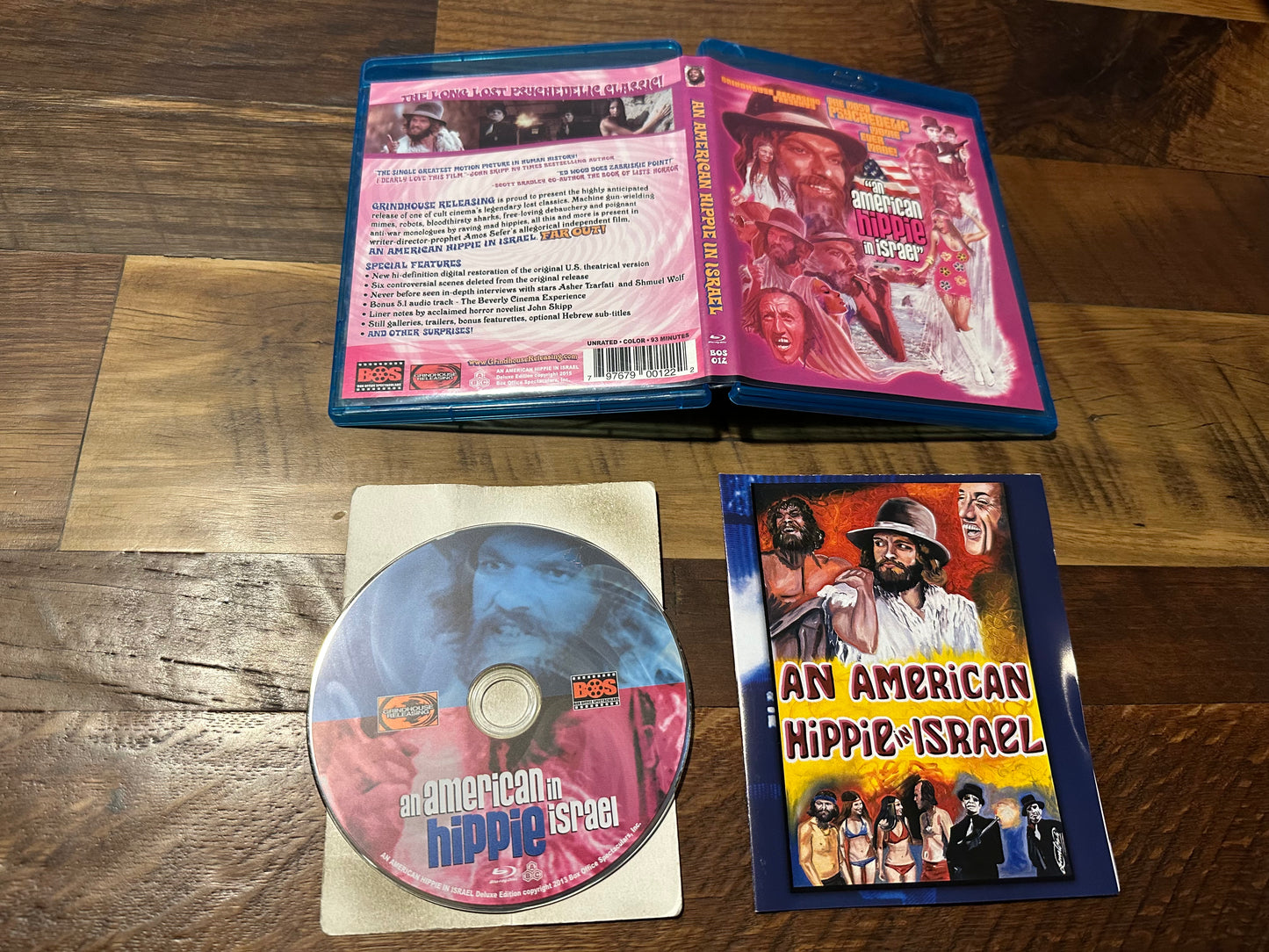 An American Hippie In Israel Blu ray*Grindhouse Releasing*70's Classic*