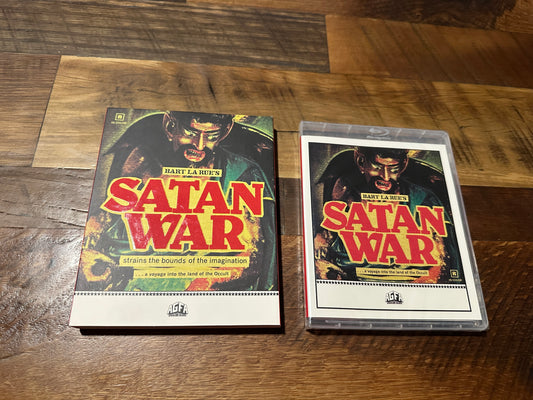 Satan War (Blu ray, Vinegar Syndrome Partner Label, Slipcover, NEW)